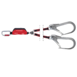 Mijloc de legătură elastic în Y cu absorbitor de șoc Retexo Gyro Rewind 7250210 CAMP