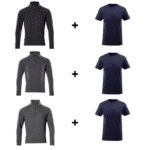 Bluza MASCOT® CROSSOVER + Tricou bumbac ARICA