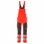 Pantaloni cu pieptar HI-VIS ProWash® MASCOT® ACCELERATE SAFE - imagine 2