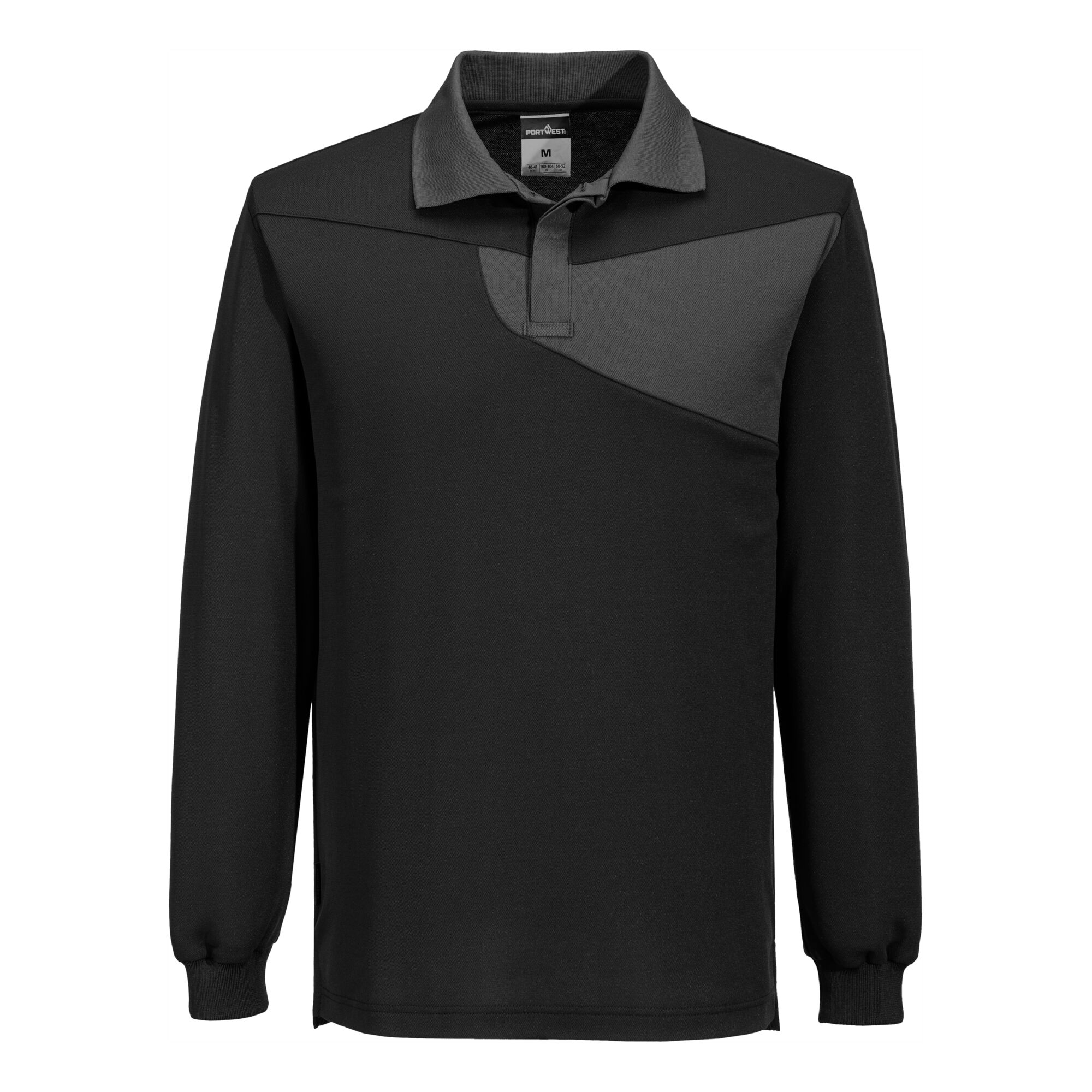 xlarge-PW218BZR Tricou polo cu mânecă lungă PW2 PORTWEST - imagine 1