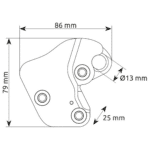 Kit anticădere Blin cu chingă 40 cm CAMP - imagine 5